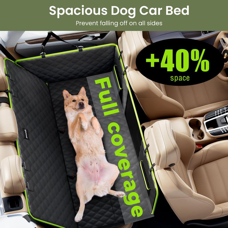 Dog Car Seat Cover for Back Seat,Upgraded Sofa Leather, Hard PVC Panels Bottom,Foldable in the Car,Tiktokshopblackfriday